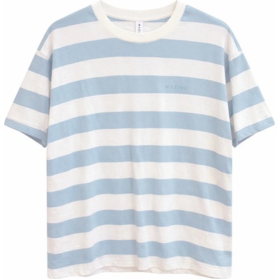 Mazine Дамска тениска Mazine Women's Bold Striped T-shirt - Pastel Blue / Offwhite - размер XS (916-1296-0511)