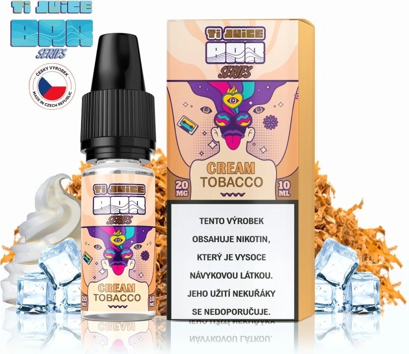 TI Juice Bar Series Cream Tobacco 10 ml 20 mg
