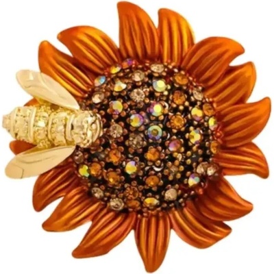 Gaira Brož Včela na květu 3199 červená