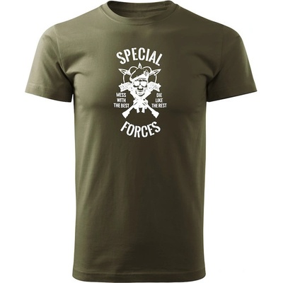 Dragowa krátke tričko special forces olivové