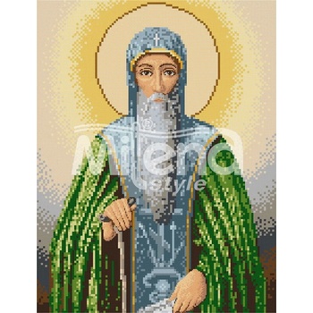 Milena Style Св. Иван Рилски - гоблен със схема конци dmc 1: 4