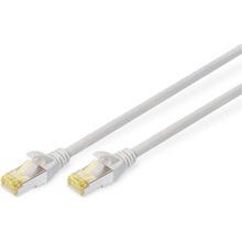 Digitus DK-1644-A-250 patch, Cat6A, S/FTP (PiMF), LSOH, 25m, šedý