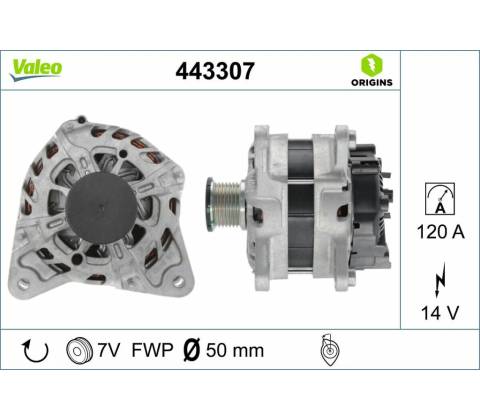 Generátor VALEO 443307