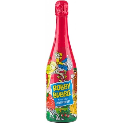 Robby Bubble jahoda 0,75 l
