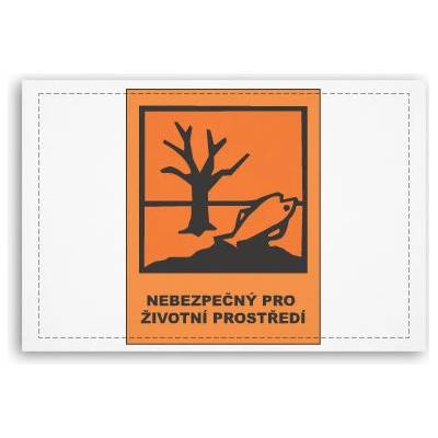 Fotoobraz 90x60 cm střední Nebezpečný pro živ. prostředí