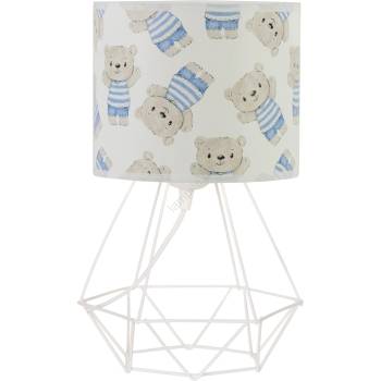 BELIS Детска настолна лампа KIDS ROOM 1xE27/60W/230V Ø 18 cm меченце (BE1029)