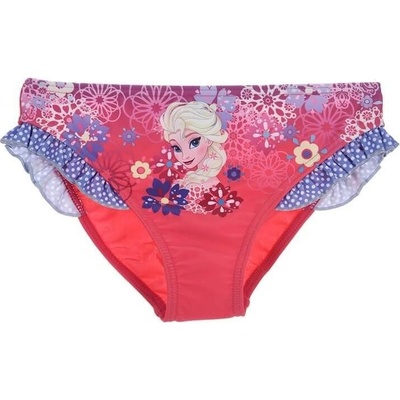 Dívčí jednodílné plavky Frozen malinové