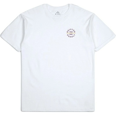 Brixton tričko Oath V S-S Stt White-Violet