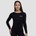 GymBeam Дамска тениска Basic Long Sleeve T-Shirt Black XXL