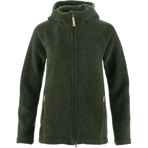 Fjällräven Дамско вълнено яке Fjällräven Women's Kaitum Fleece Merino jacket - Deep Forest - размер XL (105-7038-0315)