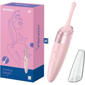  Въртящ се клиторен вибратор с 40 комбинации - Twirling Delight Pink (D-230152)