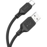 hoco. X90 кабел за данни USB - Type-C, 100 cm, ЧЕРЕН X90_USB_TYPE-C_B (X90_USB_TYPE-C_B)