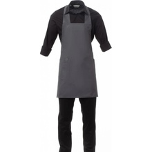 PayPer BRASSERIE zástěra s laclem šedá