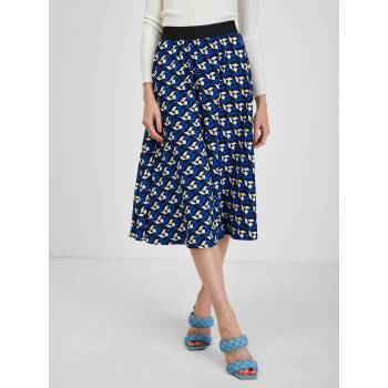 Image 1 of Orsay Синя дамска плисирана пола с десен ORSAY Orsay | Sin | ЖЕНИ | S