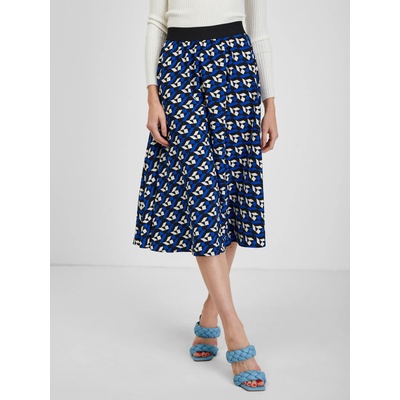 Orsay Синя дамска плисирана пола с десен ORSAY Orsay | Sin | ЖЕНИ | S