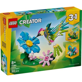 LEGO® Creator 3-in-1 - Wild Animals: Colorful Hummingbird (31384)