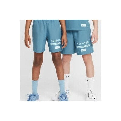Nike Multi Big kids Dri-Fit Woven shorts HJ3801-006 Modrá