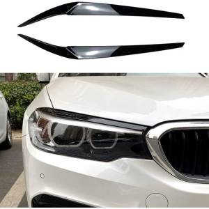  Вежди за фарове bmw g30 (2018-2020) - черни гланц