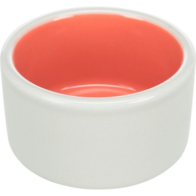 Trixie Miska keramická bílá/modrá 100 ml 7cm