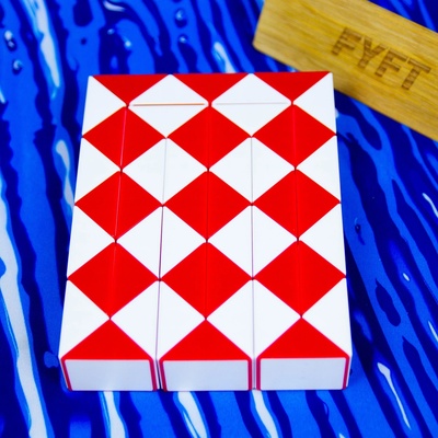 Other cube Rubikov had 48 dielikov Červená