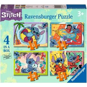 Ravensburger - Puzzle 4v1 Stitch - 1 - 39 piese