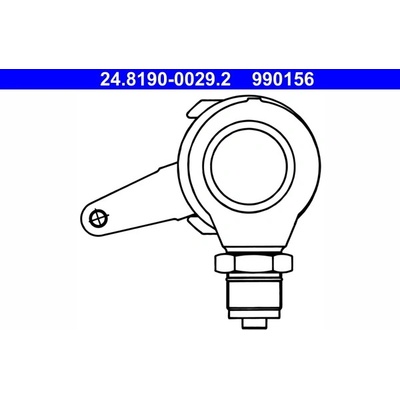 ATE Páka, brzdový třmen, ruční brzda 24.8190-0029.2