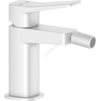 Armatura 4527-015-44 - Смесител за биде + изпускател MALAGA бял (KF0215)