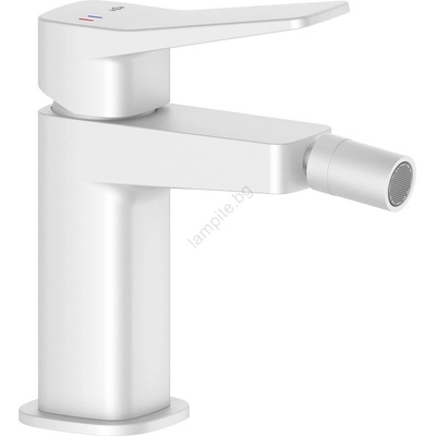 Armatura 4527-015-44 - Смесител за биде + изпускател MALAGA бял (KF0215)