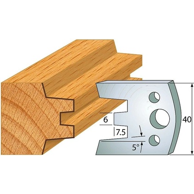 IGM Professional IGM Profil 113 - pár nožov 40x4mm SP F026-113