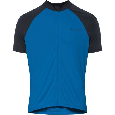 Vaude Мъжка фланелка с къс ръкав за колоездене Vaude Matera Full Zip Tricot II Cycling jersey - Radiate Blue (056-3632-0413)