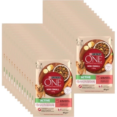 Purina One Mini/Small Active 26 x 85 g