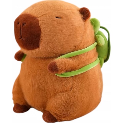 Plush Capybara s želvičkou 23 cm