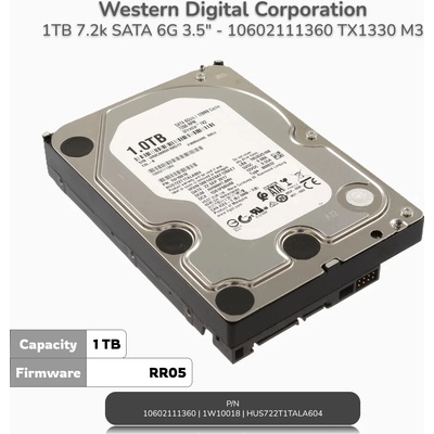 WD DC HC320 1TB, HUS722T1TALA604