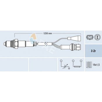 Lambda sonda FAE 77108