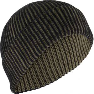 Stoic Дамска зимна шапка (beanie) Stoic Women's Heavy MerinoKnit MMXX. Laisdalen Beanie - Black / Olive Green - размер One Size (904-4790-0211)