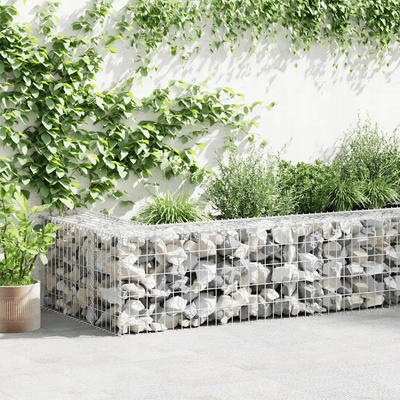 zahrada-XL Gabionový koš pozinkovaná ocel 100 x 50 x 50 cm