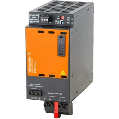 Weidmüller PRO TOP1 480W 48V 10A EX napájací zdroj, 48 V/DC, 10 A, 480 W