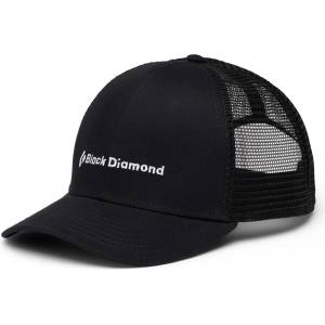 Black Diamond Шапка с козирка Black diamond BD Trucker Hat Cap - Black / Black / BD Wordmark - размер One Size (904-1305-0111)