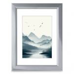 Hama 00193292 Chill 30x40cm сребърна пластмасова рамка за снимки (00193292)