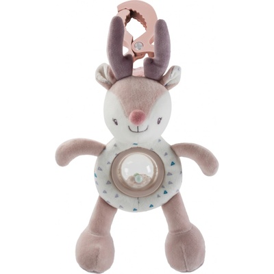 Pettiemars hračka vibračná na štipci s hrkálkou srnka Suzi