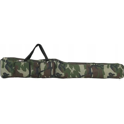 VidaXL Taška na prut zelená maskáčový 150 cm