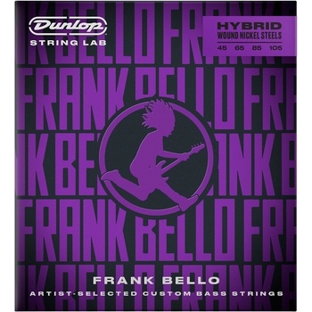 Dunlop FBHYN45105 Frank Bello Hybrid Wound Nickel Струни за бас китара