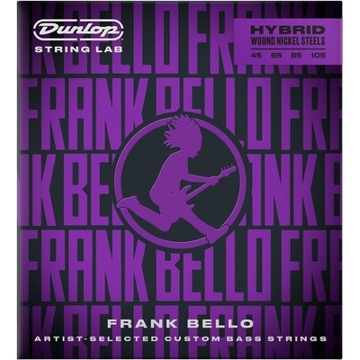Dunlop FBHYN45105 Frank Bello Hybrid Wound Nickel Струни за бас китара