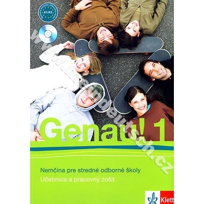 Genau! 1 SK učebnica nemčiny vr. pracovného zošita a 2 audio CD SK verzia