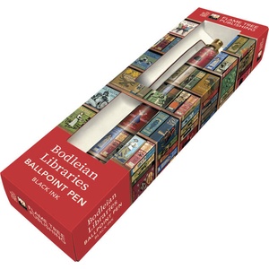 Bodleian Libraries: High Jinks Bookshelves Boxed Decorative Ballpoint Pen (ISBN: 9781835621936)