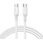 Sendem Кабел Sendem M77, USB - C към USB - C, 2m, 66W, Бял