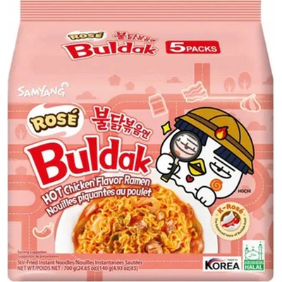 Polévka ramen Samyang kuřecí 5 x 140 g