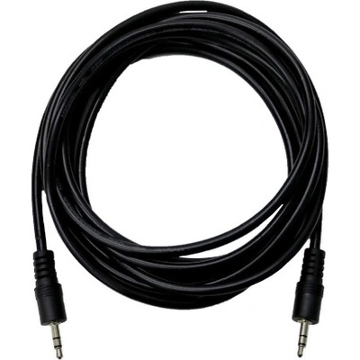 MBX Кабел mbx aux 3.5 мм жак към 3.5 мм жак, 3 м, черен (15611)