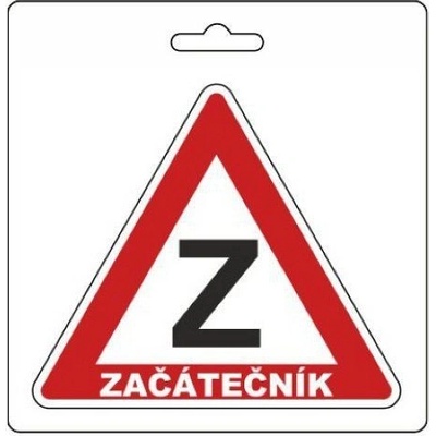 Compass Samolepka ZAČÁTEČNÍK (105 x 120 mm), 34491