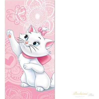 Jerry Fabrics osuška Marie Cat butterfly 70x140 cm